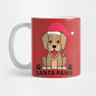 Santa Paws Christmas Mug